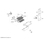 Схема №4 X5KXNSM362 с изображением Дверь морозильной камеры для холодильника Bosch 00681282