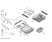Схема №5 SGS47M22EU Silence VarioFlex с изображением Набор кнопок для посудомоечной машины Bosch 00425800
