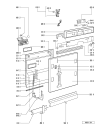 Схема №2 GSI 4643 BW-IN с изображением Обшивка для посудомойки Whirlpool 481245370342