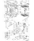 Схема №2 GSF 1411 WS с изображением Панель для посудомоечной машины Whirlpool 481245371383