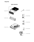 Схема №1 SO5115F0/7X0 с изображением Кабель для ветродува Rowenta CS-00137317