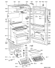 Схема №1 KVIF 2095/A++ с изображением Сенсорная панель для холодильника Whirlpool 480131100383