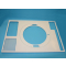 Декоративная панель для стиральной машины Gorenje 561943 561943 для Asko T408HD.W.AU (590952, TD75.1383)