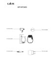 Схема №1 EP1107C0/23 с изображением Часть корпуса для бритвы (эпилятора) Calor CS-00146086