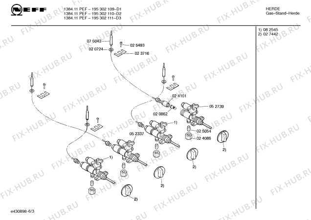 Схема №6 195302110 1384.11PEF с изображением Панель для духового шкафа Bosch 00115948