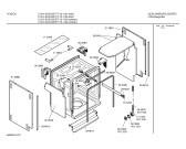 Схема №6 SGIVGE2FF E123 с изображением Вкладыш в панель для электропосудомоечной машины Bosch 00352109