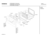 Схема №5 HME9571 с изображением Панель для микроволновки Siemens 00436915