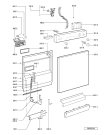 Схема №2 ADB 750 с изображением Блок управления для посудомоечной машины Whirlpool 481221838262