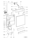 Схема №2 ADB 750 с изображением Панель для посудомойки Whirlpool 481245373083
