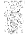 Схема №2 AWG 852 с изображением Ручка (крючок) люка для стиралки Whirlpool 481249878175