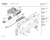 Схема №6 SE54530 с изображением Передняя панель для посудомоечной машины Siemens 00352674