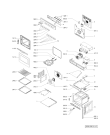 Схема №1 AKP756/WH/01 с изображением Панель для электропечи Whirlpool 481945358018