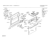 Схема №5 0730300548 GS26/1W с изображением Панель для посудомоечной машины Bosch 00116910