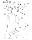 Схема №2 AWE6585D с изображением Модуль (плата) для стиральной машины Whirlpool 481010631266