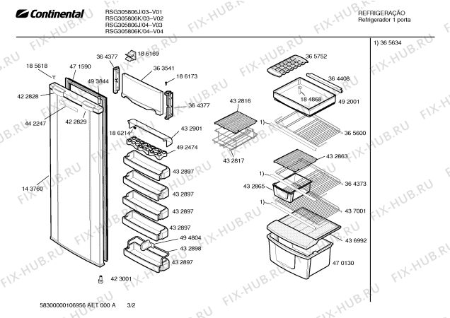 Схема №3 ZSD265806J с изображением Кнопка для холодильника Bosch 00422827