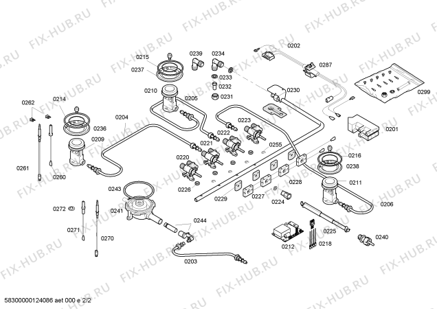 Схема №2 M3546N1 с изображением Термоэлемент для духового шкафа Bosch 00611342