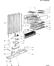 Схема №5 ENF333ELFR (F008132) с изображением Фиксатор для холодильника Indesit C00030662