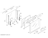 Схема №8 HGD85D223F с изображением Панель управления для плиты (духовки) Bosch 00744291