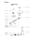 Схема №2 ME628127/35A с изображением Элемент корпуса для электрошинковки Moulinex SS-1530000243
