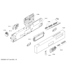 Схема №5 SGU69T05EU с изображением Передняя панель для электропосудомоечной машины Bosch 00445530