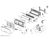 Схема №1 P1ZAI1250W Κλιματιστικό 12..Btu с изображением Передняя панель для сплит-системы Bosch 00771254