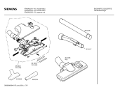 Схема №3 VR43A75 CONVERTO D 1300W с изображением Щетка для пола для электропылесоса Siemens 00356418