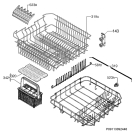 Схема №7 F45000W0 с изображением Микромодуль для посудомоечной машины Aeg 973911513043050