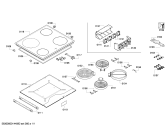 Схема №1 NVE645H15E с изображением Стеклокерамика для плиты (духовки) Bosch 00684493