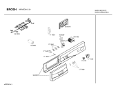 Схема №4 WMVBO01IL с изображением Панель управления для стиралки Bosch 00360372