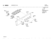 Схема №5 HES502B с изображением Панель для плиты (духовки) Bosch 00116839