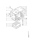 Схема №2 BAZ 3 с изображением Противень (решетка) для духового шкафа Aeg 3004643007