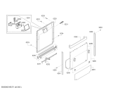 Схема №7 S513P60X3D, Excellent, Made in Germany с изображением Кронштейн для посудомоечной машины Bosch 10003045