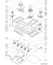 Схема №2 AKM393IX4 (F091848) с изображением Наставление для плиты (духовки) Indesit C00362321