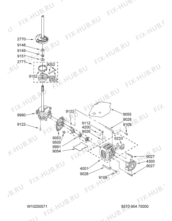 Схема №12 WET3300SQ2 с изображением Обшивка для стиралки Whirlpool 480113100293