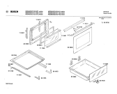 Схема №6 HES662G27 с изображением Панель для духового шкафа Bosch 00118856