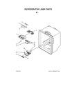 Схема №6 5VGF25SNEA с изображением Ящик (корзина) для холодильника Whirlpool 482000090648