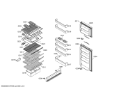 Схема №3 RB29B7T40H Bosch с изображением Решетка для холодильника Bosch 00471475