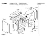 Схема №5 SE54A534FF с изображением Передняя панель для электропосудомоечной машины Siemens 00434656