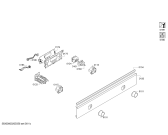 Схема №7 HBA214BR0J с изображением Панель управления для плиты (духовки) Bosch 11022231