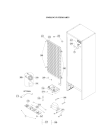 Схема №3 WTH4410 NFX с изображением Лоток (форма) для холодильника Whirlpool 482000020156
