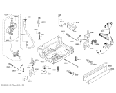Схема №6 S31M65B3EU с изображением Передняя панель для посудомоечной машины Bosch 00703301