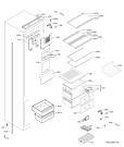 Схема №3 SCZ71800F0 с изображением Блок управления для холодильника Aeg 973925703683087