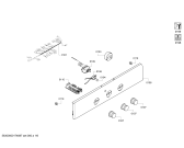 Схема №5 HB311E0J с изображением Панель управления для плиты (духовки) Siemens 00749444