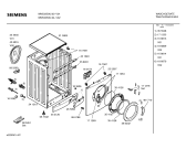 Схема №4 WM53250IL SIWAMAT XL 532 с изображением Таблица программ для стиралки Siemens 00584034