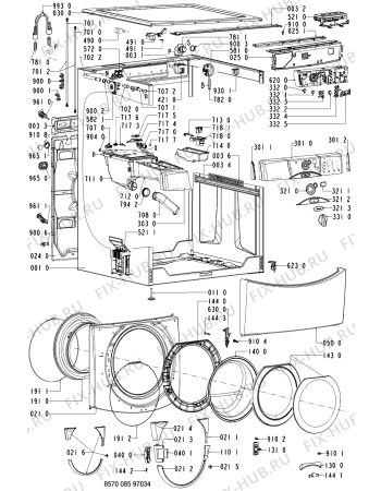 Схема №2 085 US/US с изображением Другое для стиральной машины Whirlpool 481221479624