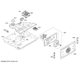 Схема №4 C17E74S0GB с изображением Панель управления для плиты (духовки) Bosch 00671583