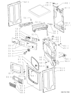 Схема №2 TRKK 7998 с изображением Обшивка для сушилки Whirlpool 480112100206