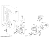 Схема №5 SMV46GX07E SuperSilence с изображением Силовой модуль запрограммированный для посудомоечной машины Bosch 12016777