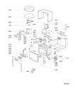 Схема №1 AMW 465/1 IX с изображением Дверка для микроволновой печи Whirlpool 481249878686