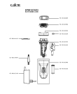 Схема №1 EP9480C0/23 с изображением Наконечник для бритвы (эпилятора) Calor CS-00144413